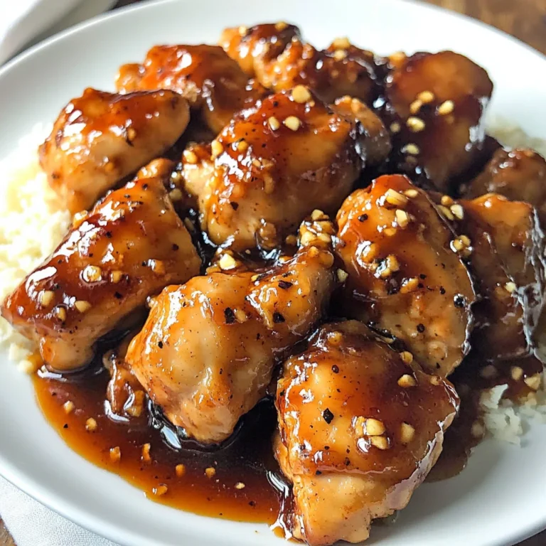 Easy Bourbon Chicken