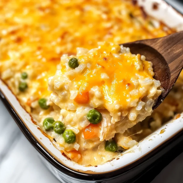 Easy Chicken and Rice Casserole
