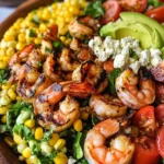 Grilled Mexican Shrimp Salad