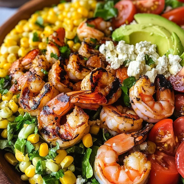 Grilled Mexican Shrimp Salad