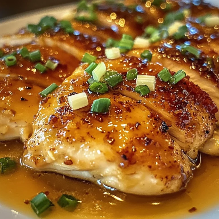 Honey Garlic Chicken Breasts