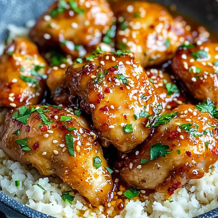 Honey Garlic Chicken Recipe
