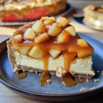 Karamell-Apfel-Käsekuchen
