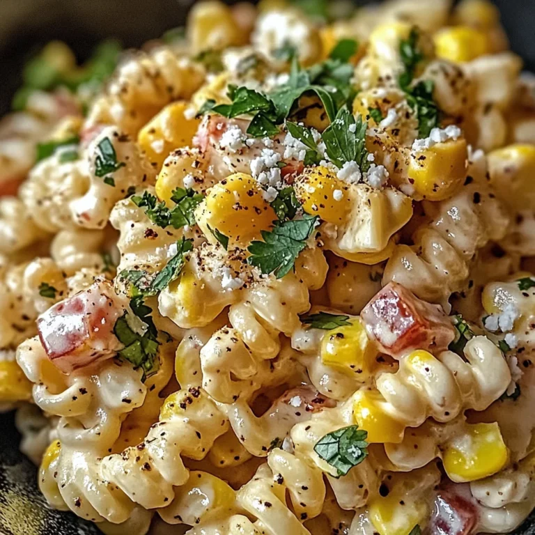 Mexican Street Corn Pasta Salad is a must-try dish!