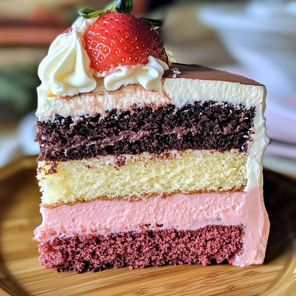 Neapolitan Cake