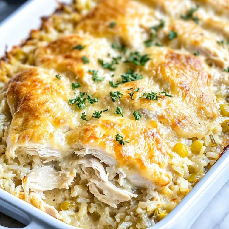 Old School Chicken and Rice Casserole