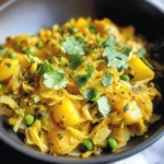 Potato, Cabbage, and Peas Curry