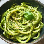 Raw Avocado Pesto Zucchini Noodles