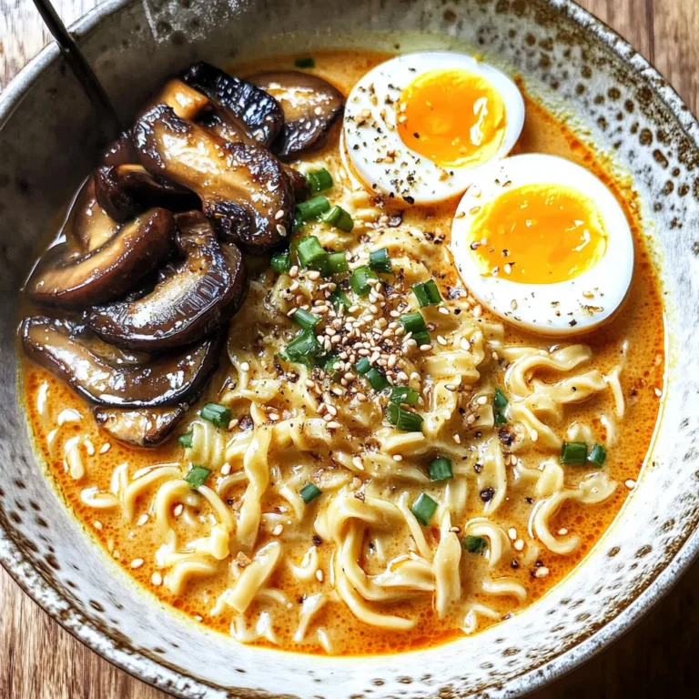 Spicy Coconut Curry Ramen