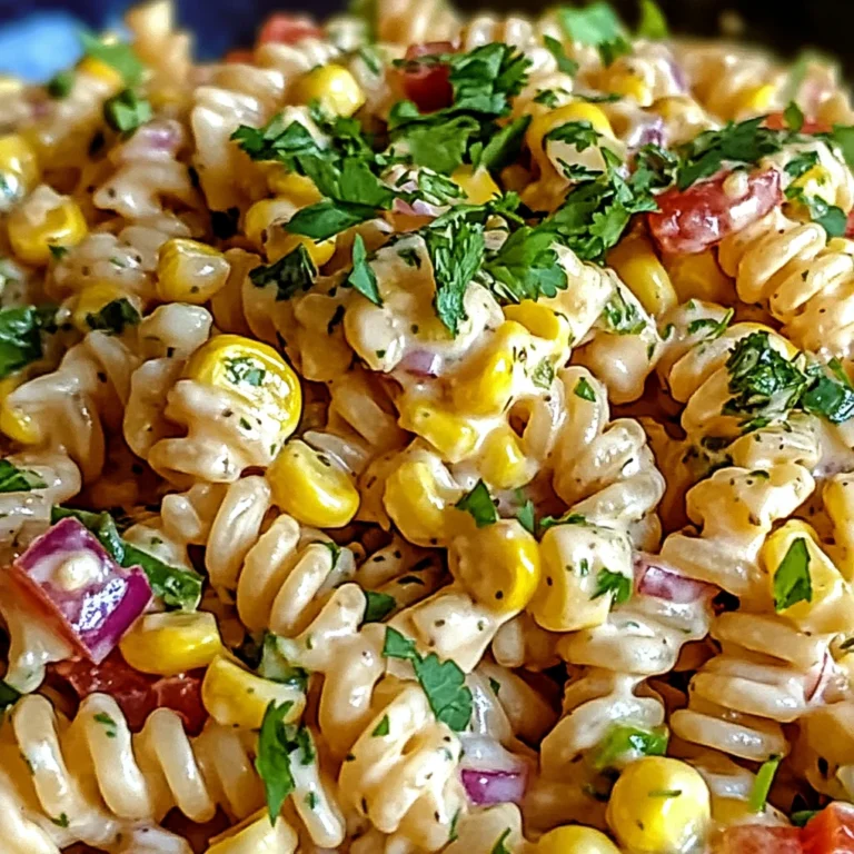 Street Corn Pasta Salad