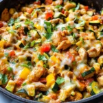 Tex Mex Chicken and Zucchini Recipe