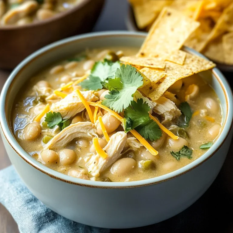 Creamy White Chicken Chili Recipe