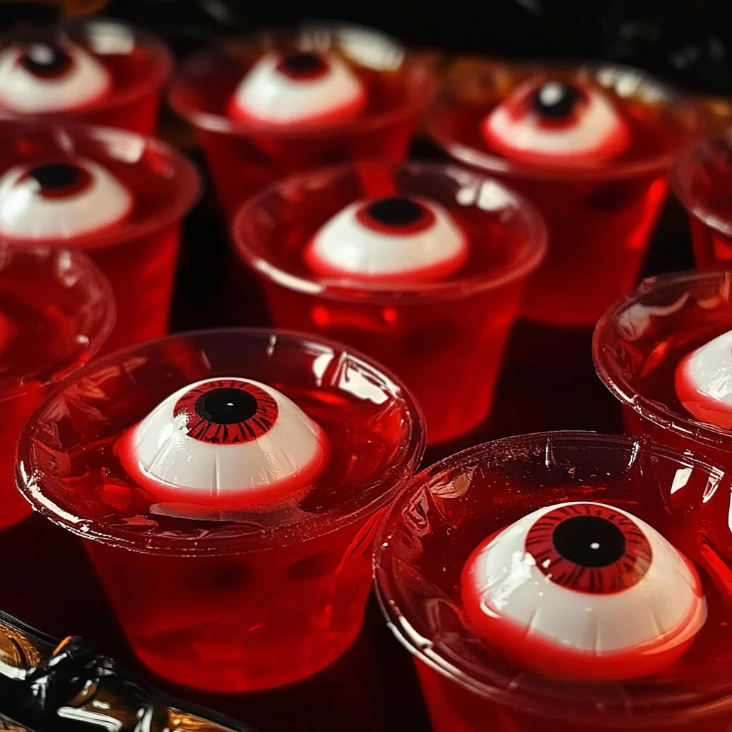 Halloween Eyeball Jello Shots