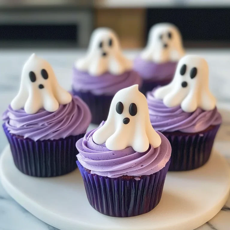Halloween Ghost Cupcakes