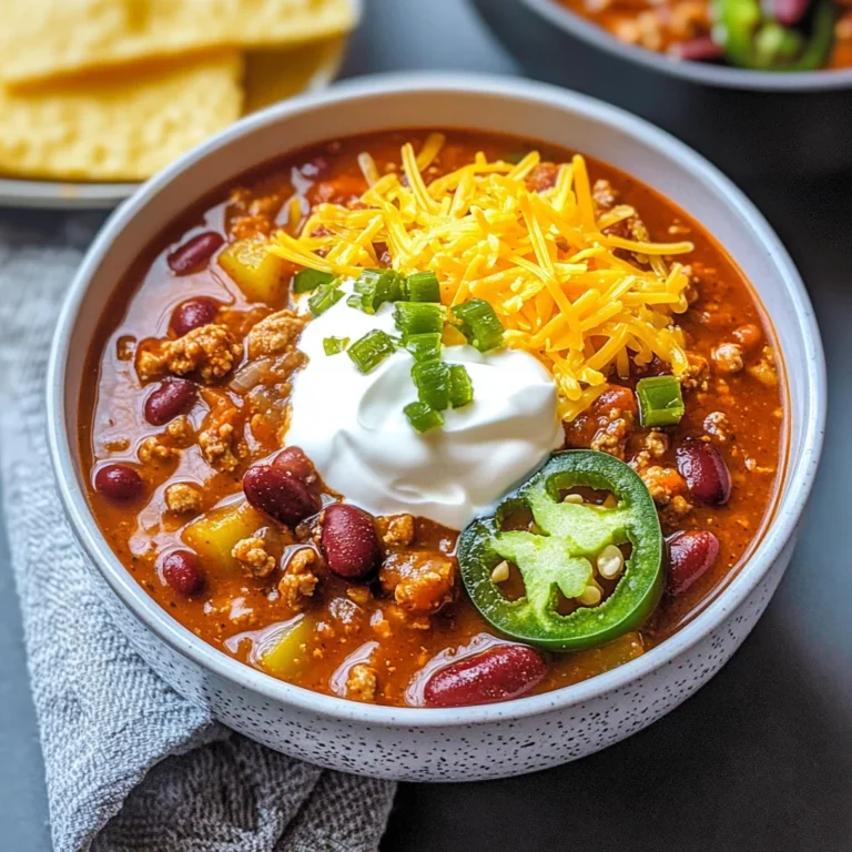 Healthy Turkey Chili