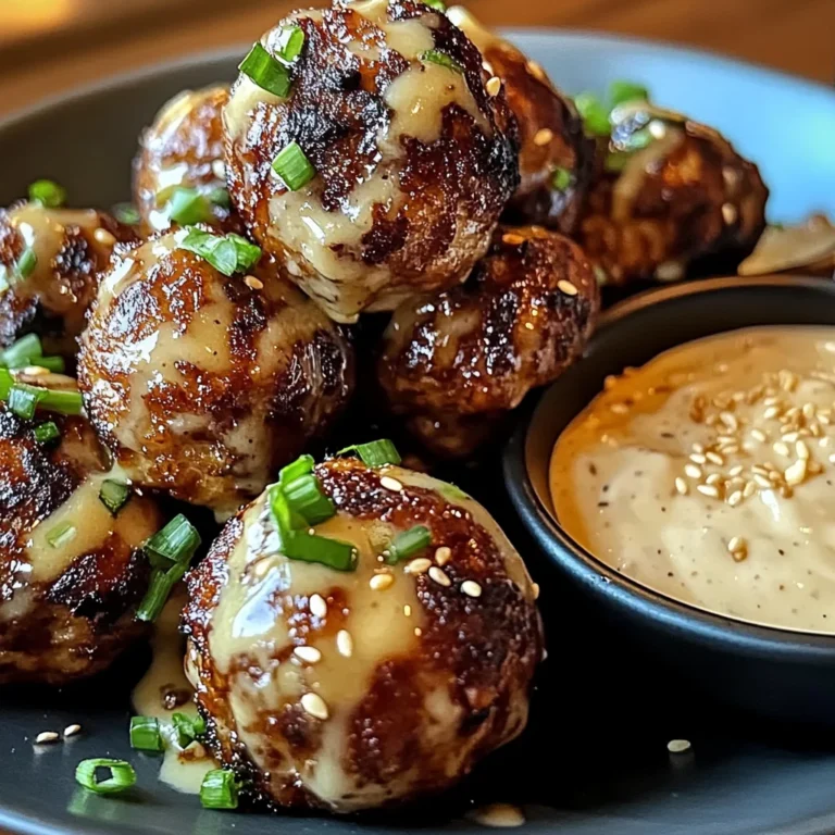 Korean BBQ Meatballs with Spicy Mayo Dip: An Incredible 7-Step Recipe