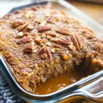 Pumpkin Pecan Cobbler