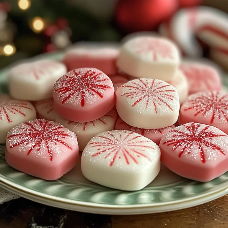 Soft Christmas Peppermints (Old-Fashioned Butter Mints)