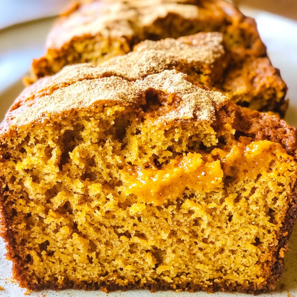 Vanilla Pudding Pumpkin Bread