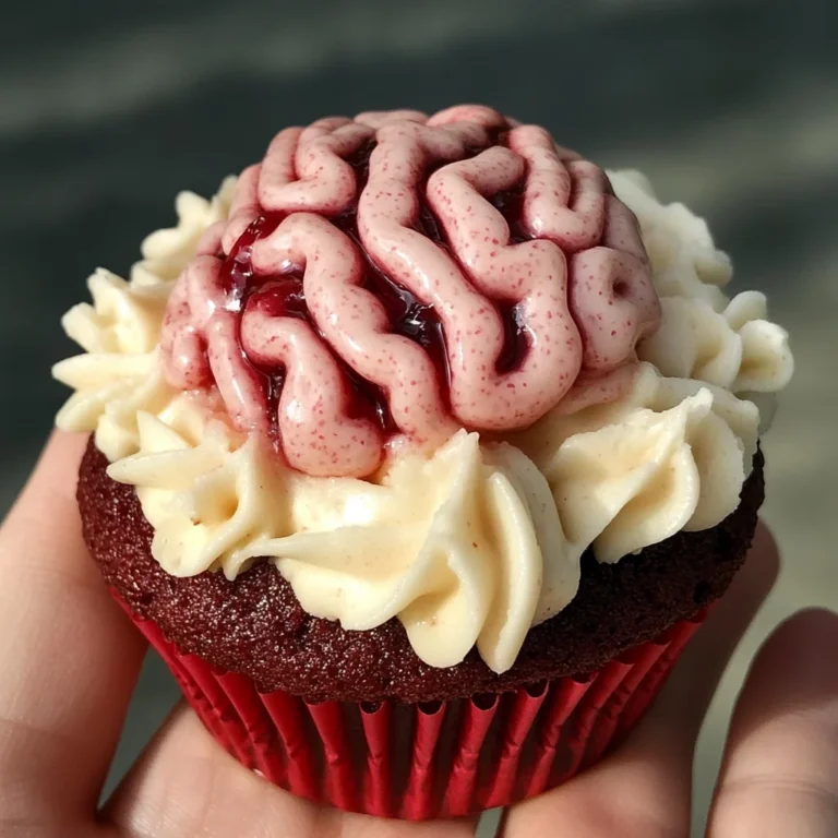 Bleeding Brain Cupcakes