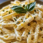 Creamy Lemon Feta Pasta Recipe