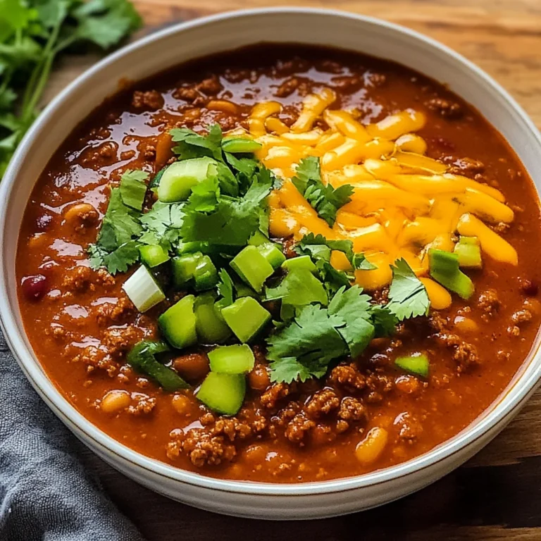 Crockpot Spicy Queso Beef Chili
