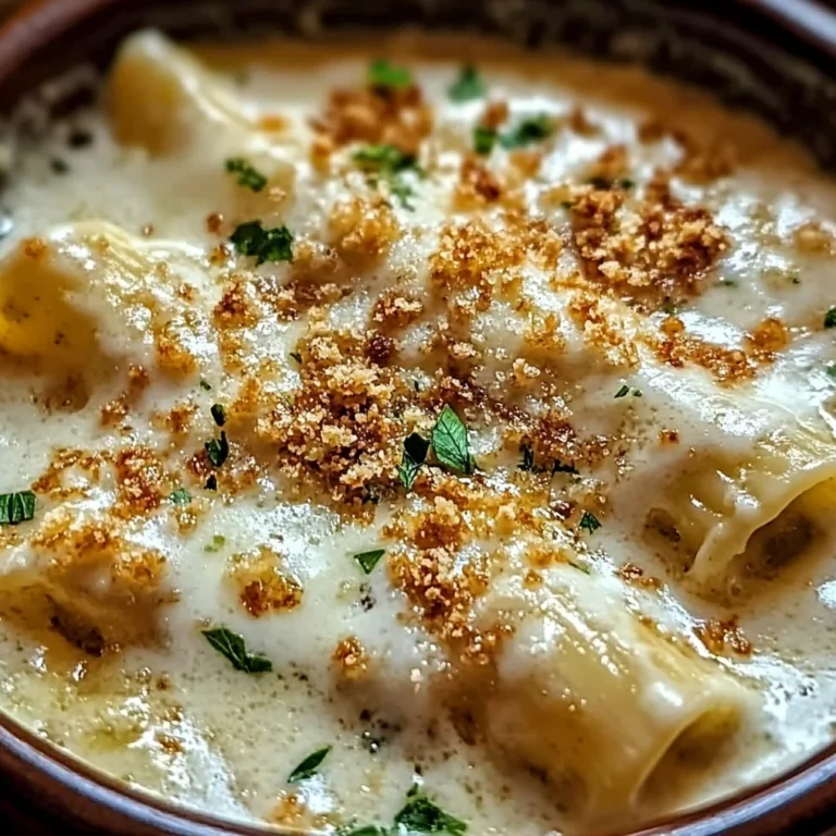 Decadent Creamy Alfredo Lasagna Soup