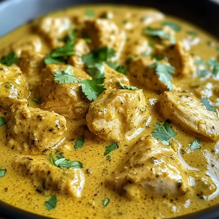 Easy Homemade Chicken Korma with Flatbread or Rice