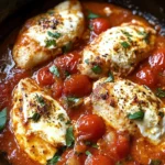 Garlic Tomato Chicken with Mozzarella