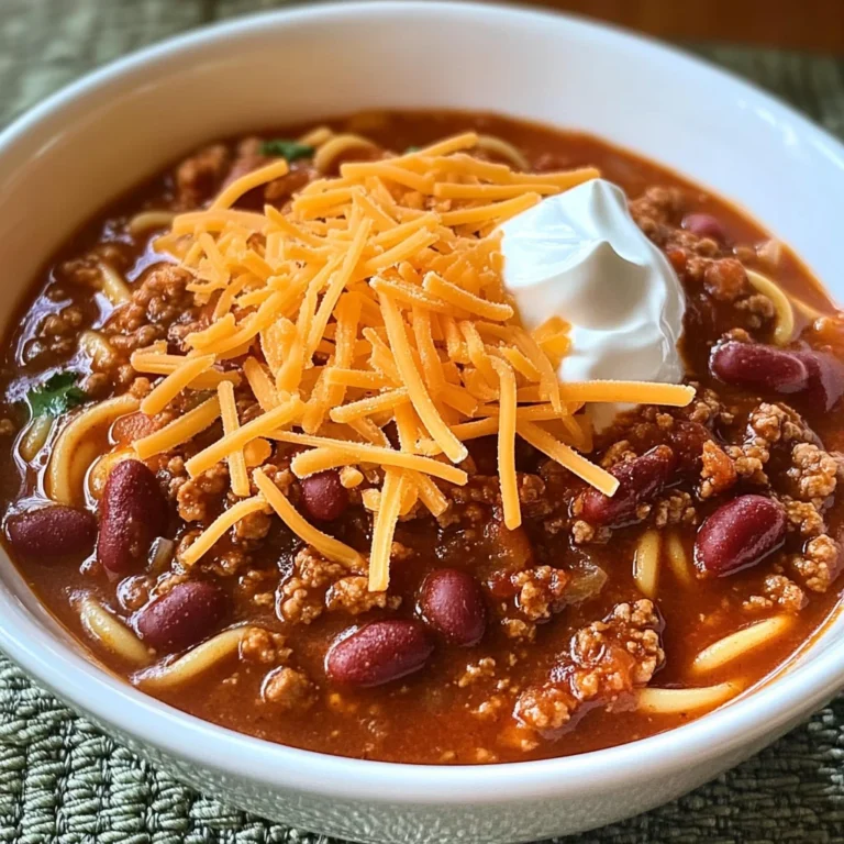 Hillbilly Chili and Cinnamon Rolls