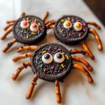 Oreo Spider Halloween Cookies