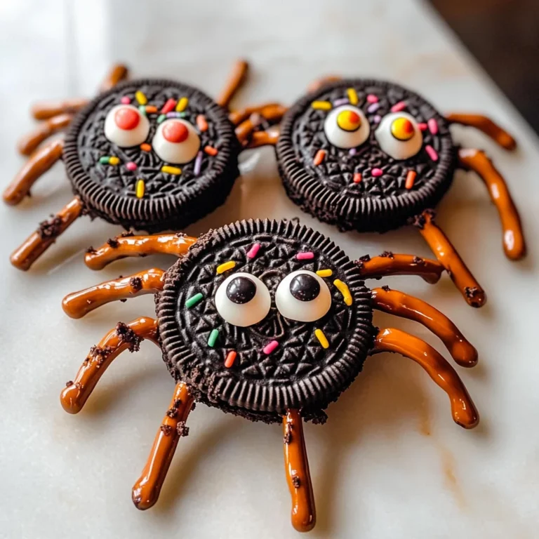 Oreo Spider Halloween Cookies