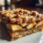 Salted Caramel Apple Crumble Bars Fall Treat: Get Addicted in 45 Min