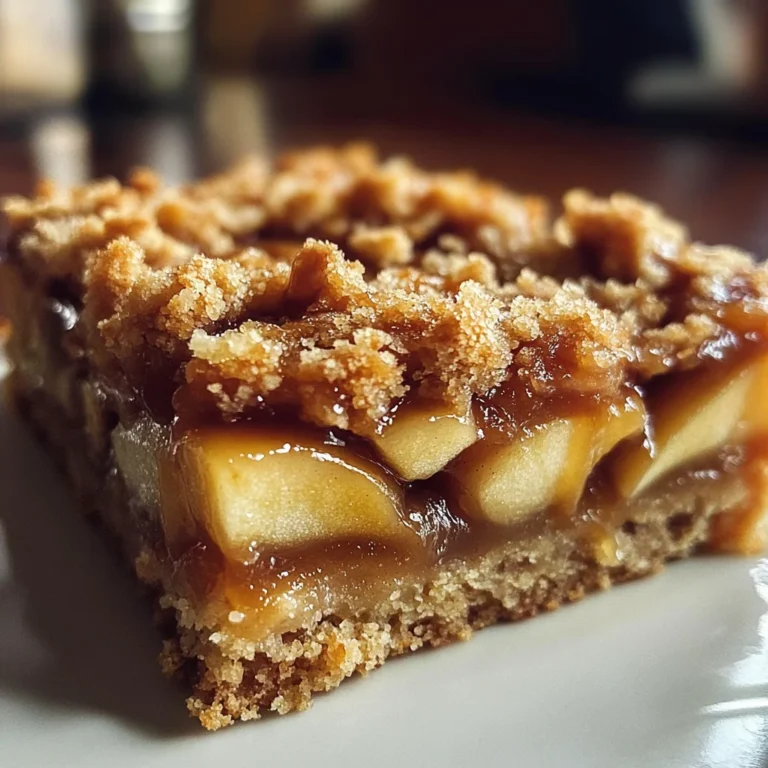 Salted Caramel Apple Crumble Bars Fall Treat: Get Addicted in 45 Min