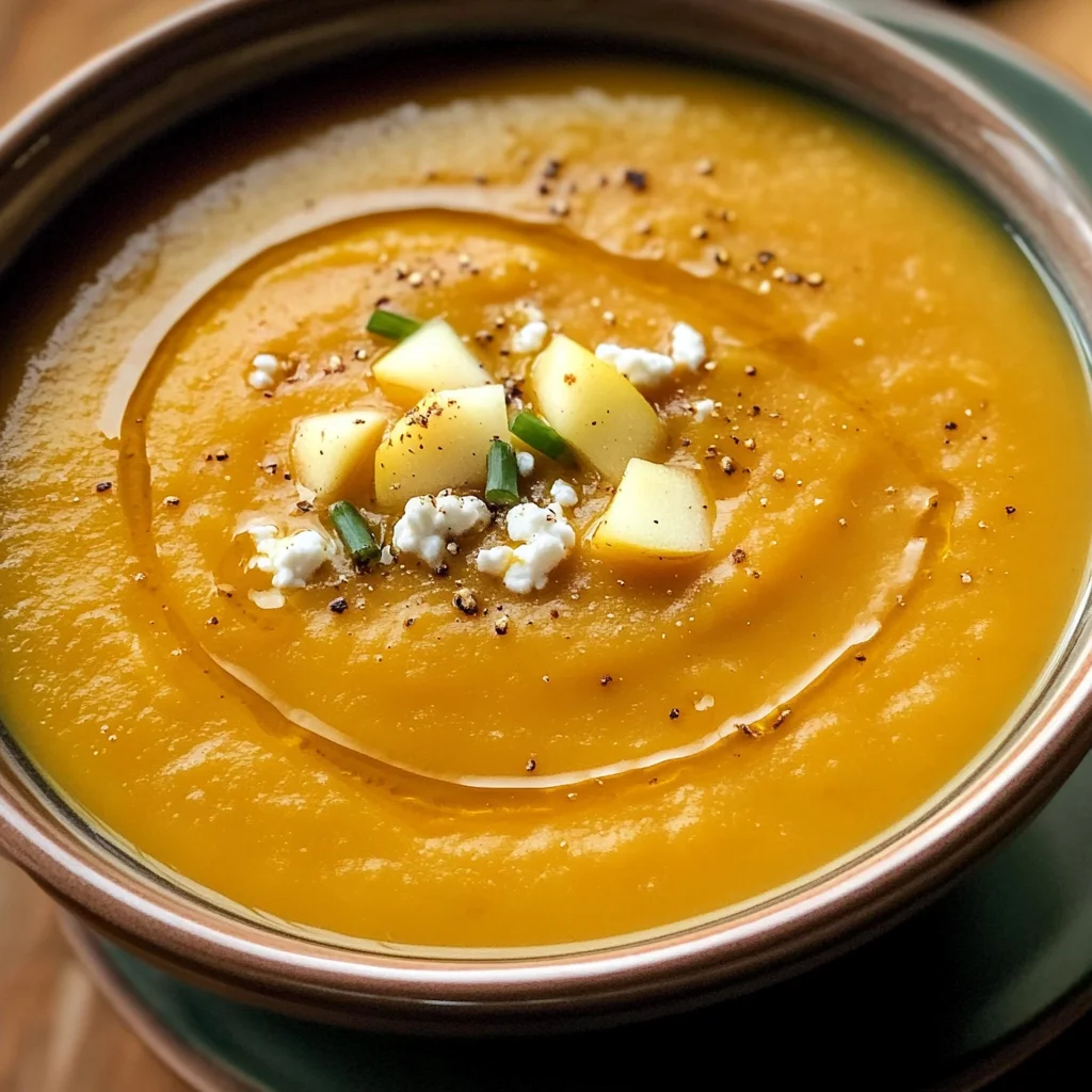 Sweet Potato And Apple Soup - A Delicious Treat To Try