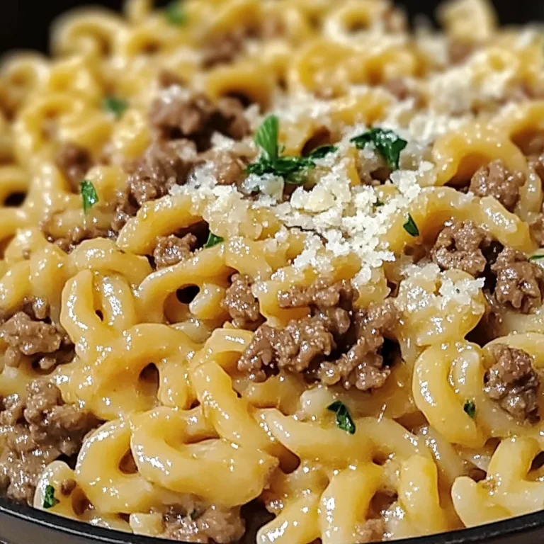 Beef and Garlic Butter Pasta recipe