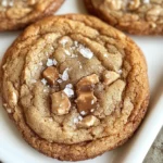 Brown Butter Coffee Toffee Cookies