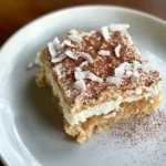 Coconut Rum (Coquito) Tiramisu