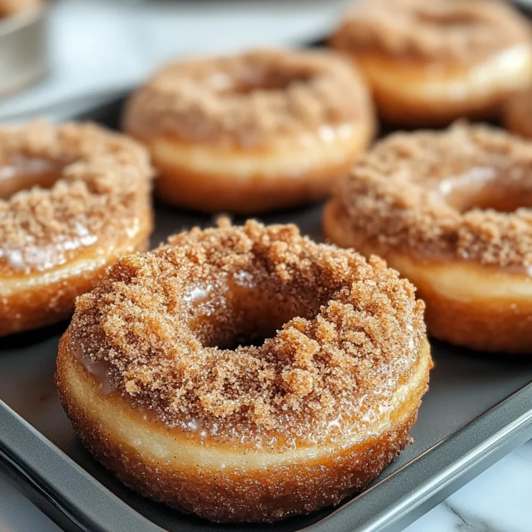 Coffee Cake Donuts