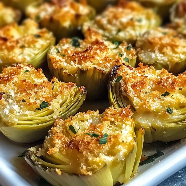 Crispy Parmesan Artichoke Hearts