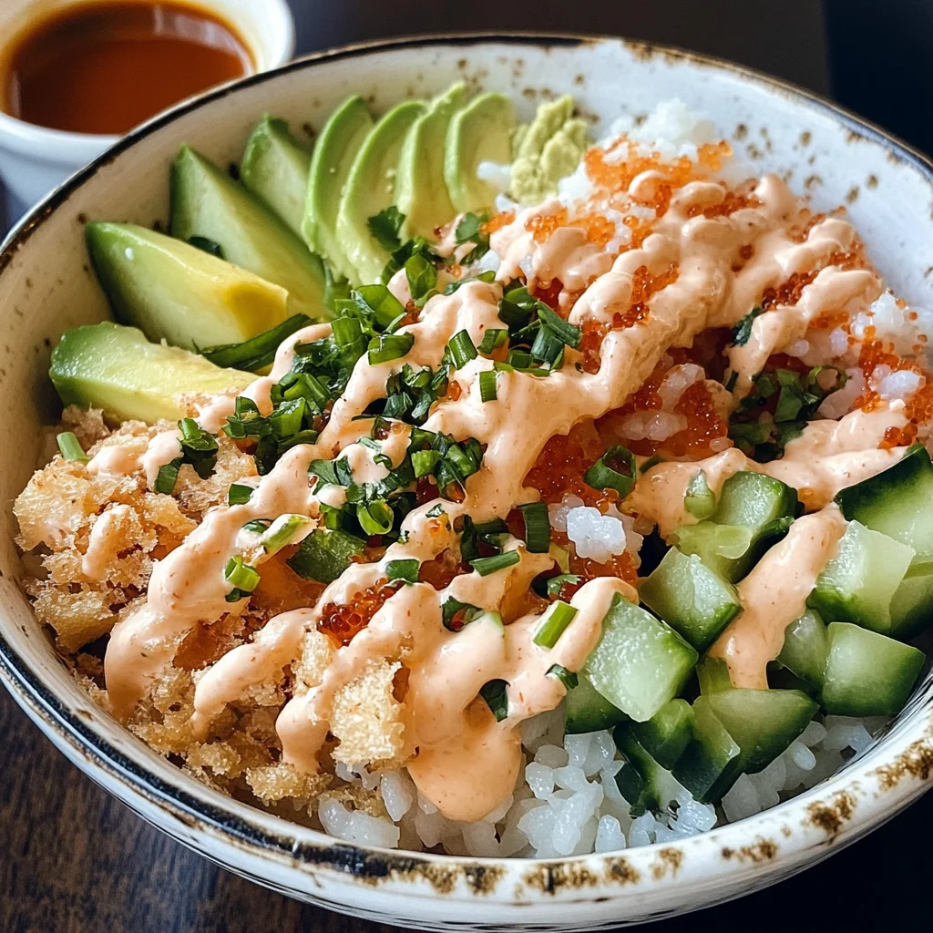 Crunch Roll Sushi Bowl