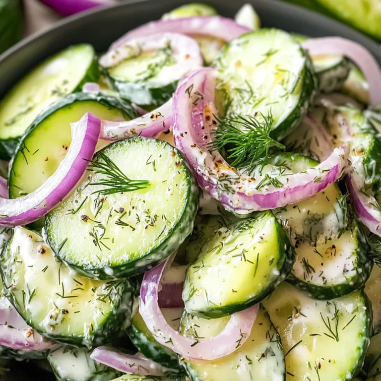 Cucumber Dill Salad