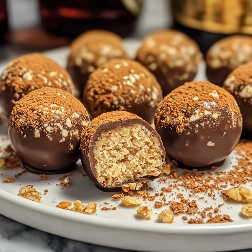 Fireball Whiskey Chocolate Balls