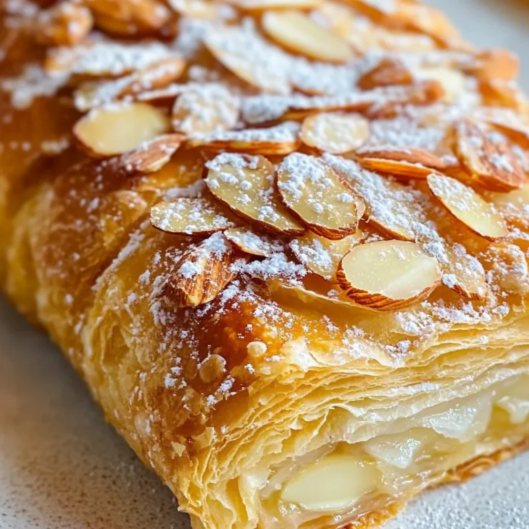 Flaky Sweet Almond Pastry