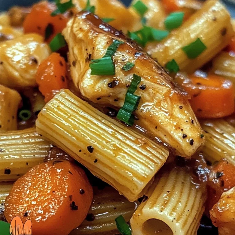 Honey Pepper Chicken Panini Pasta