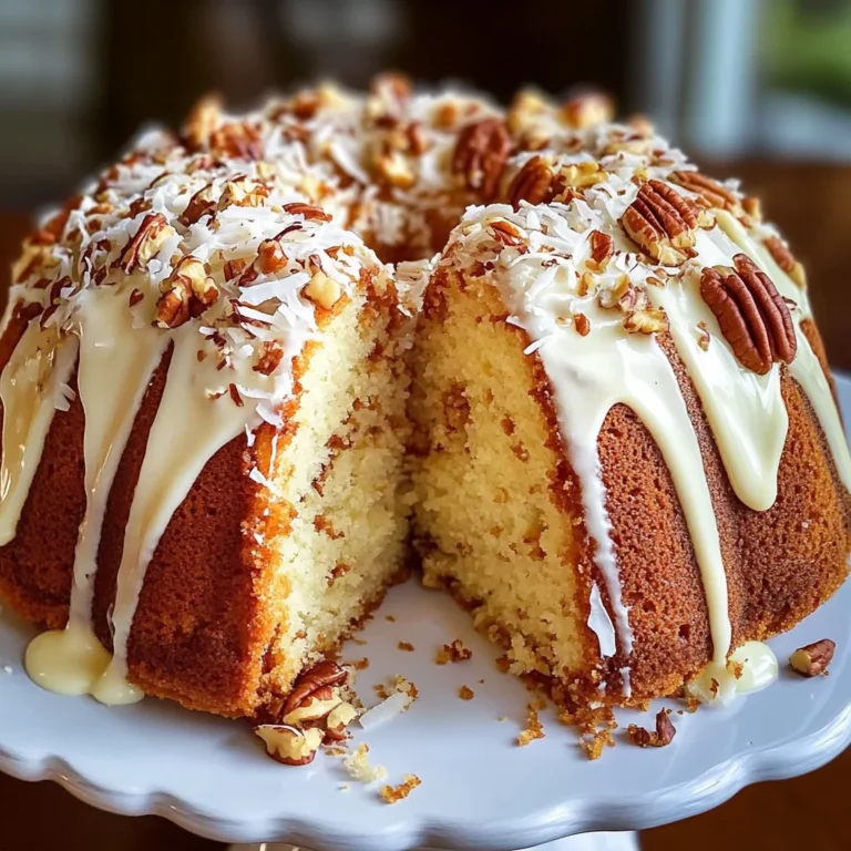 Italian Cream Pound Cake