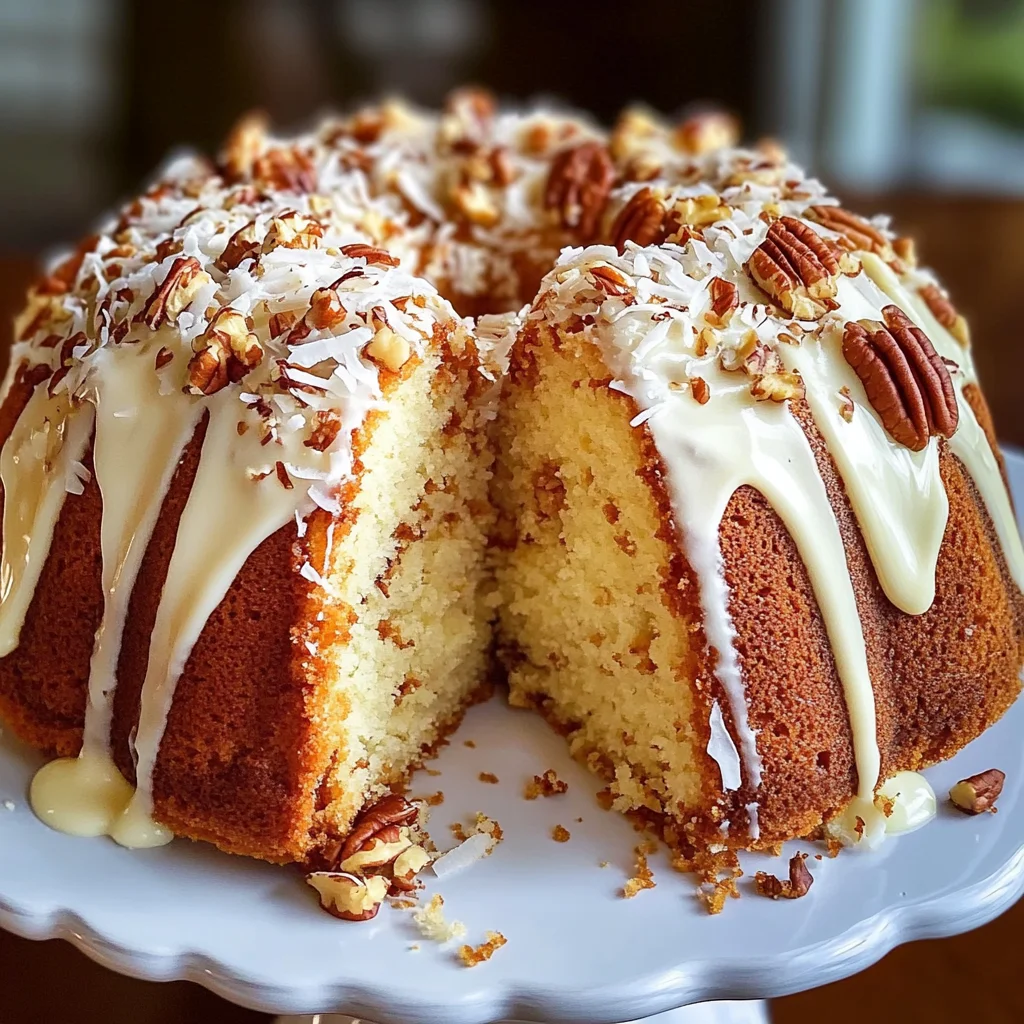 Italian Cream Pound Cake