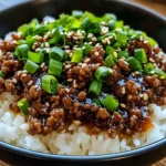 Korean Ground Beef Bowl: An Amazing Ultimate Recipe