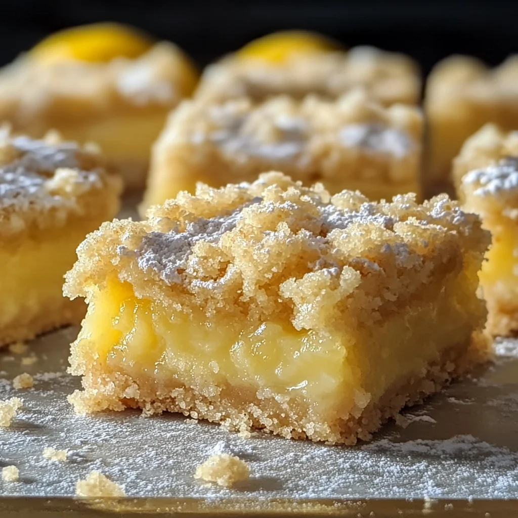 Lemon Crumb Bars