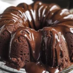 Nanny’s Chocolate Fudge Brownie Cake